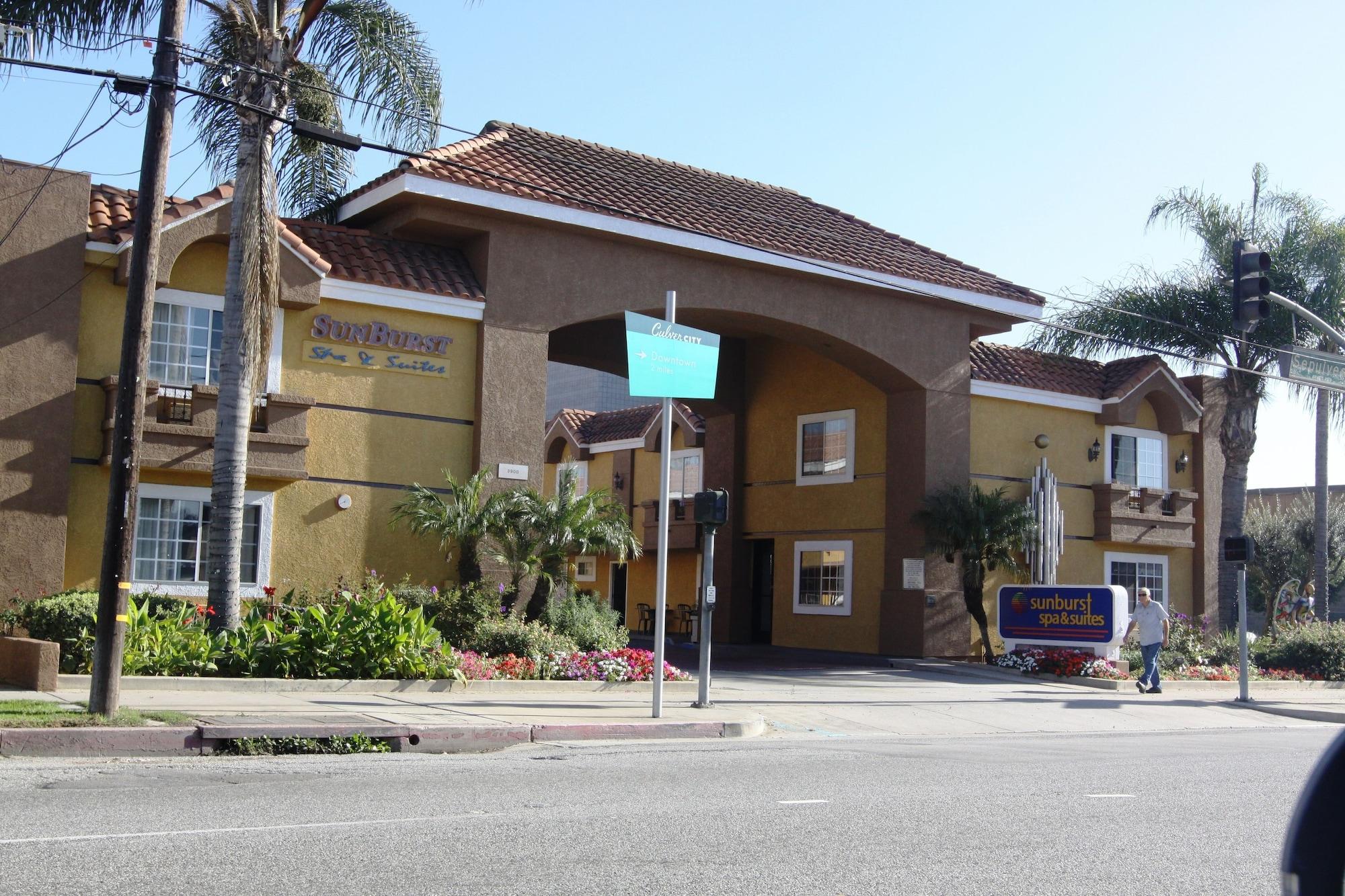 Sunburst Spa&Suites Motel Los Angeles Exterior foto